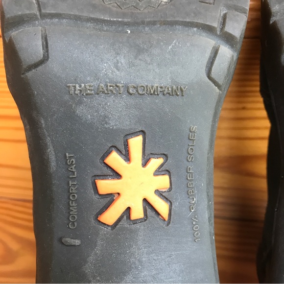 Art Teal Tan Strap Spanish Leather Boots, EUC, 38 - Picture 10 of 14